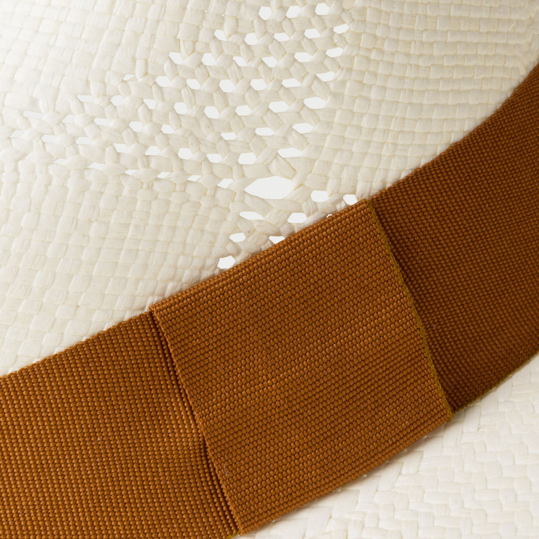 Genuine Vented Panama Hat | Fina Toquilla Straw
