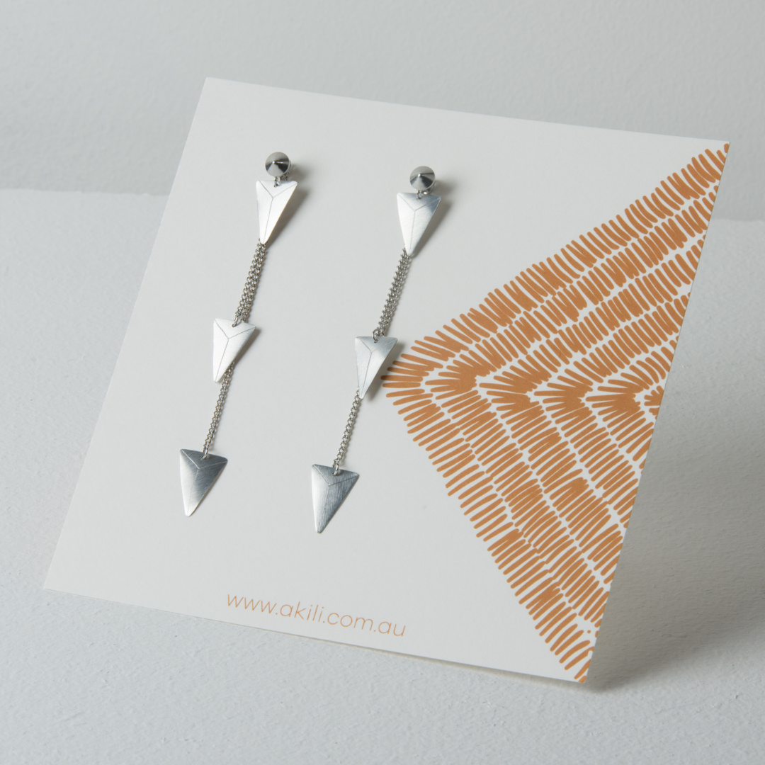 Handmade Dangle Earrings | Spikes