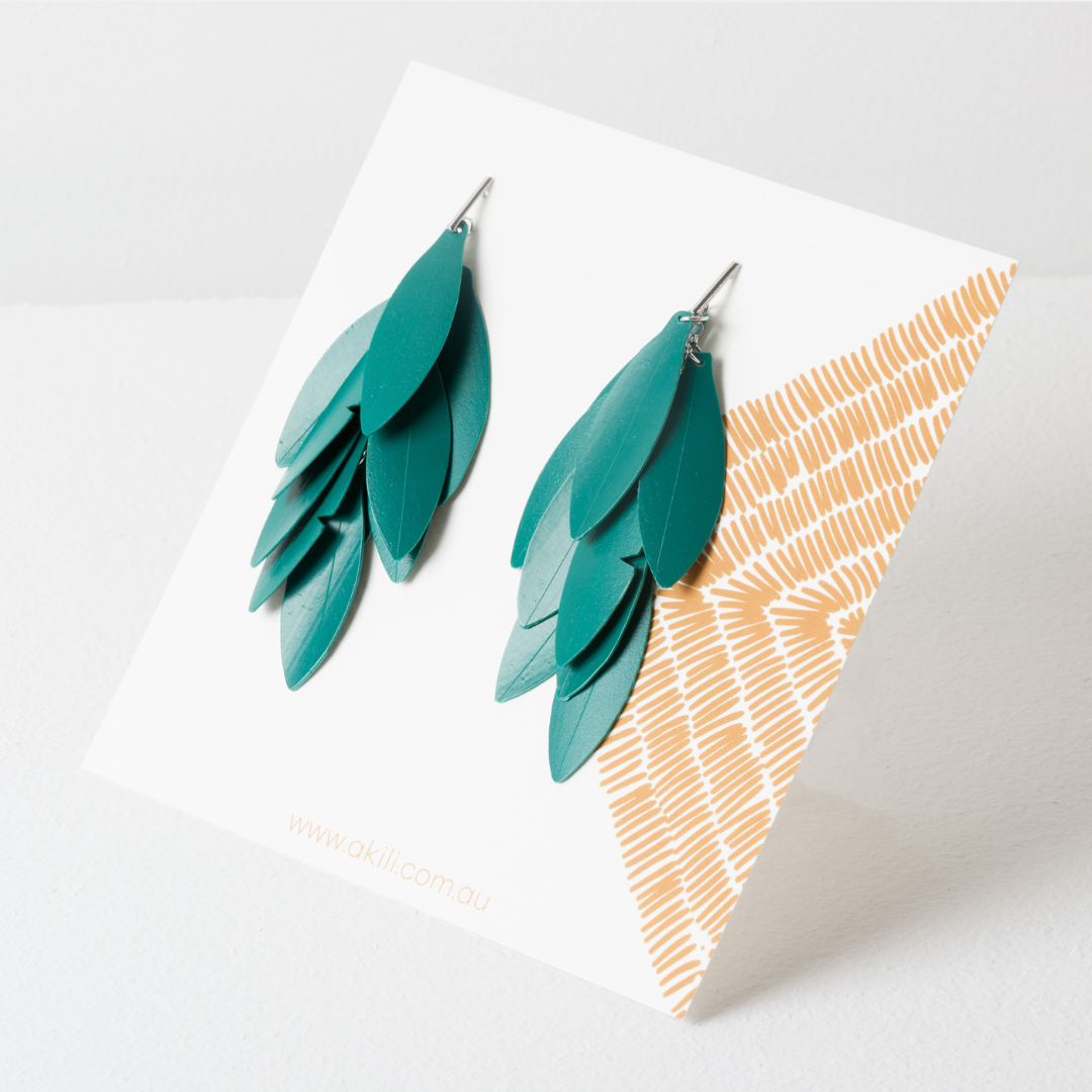 Handmade Statement Earrings | Parakeet