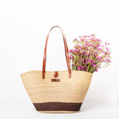 Handwoven Straw Tote Bag