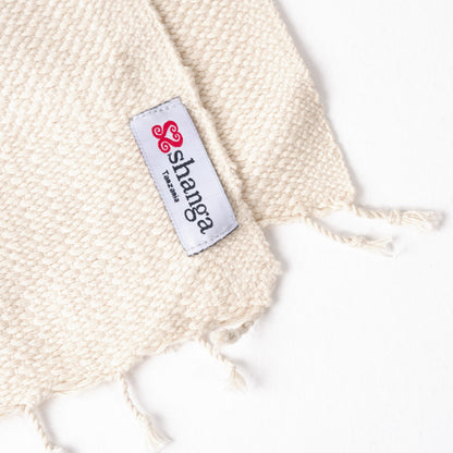 White Scarf | Handwoven Pure Cotton