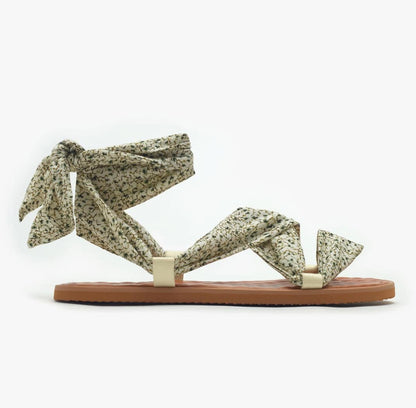 Vegan Tie-on Sandals