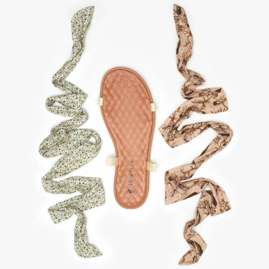Vegan Tie-on Sandals
